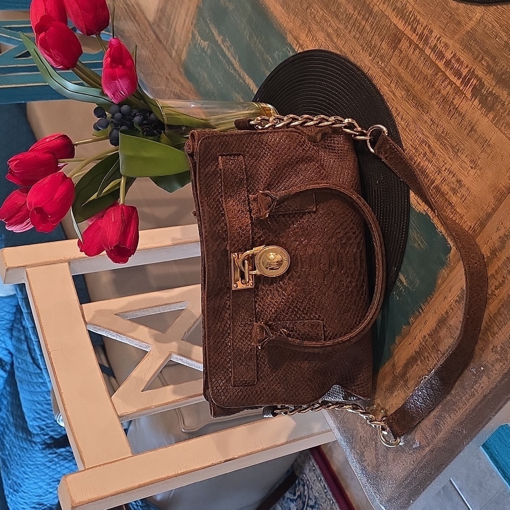 MICHAEL Michael Kors Brown Shoulder Bag‎